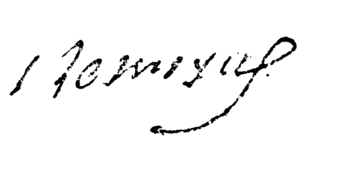 Signature de André Lemoyne