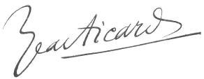 Signature de Jean Aicard