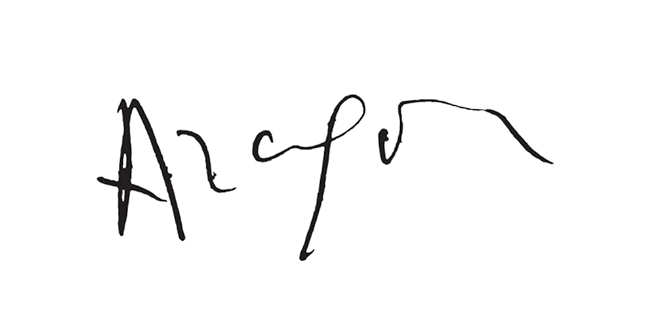 Signature de Louis Aragon