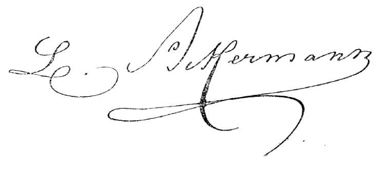 Signature de Louise-Victorine Ackermann
